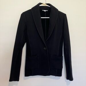 Standard James Perse Knit Blazer Black Size 2 (Medium)